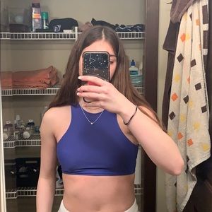 high neck bikini top